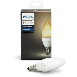 Philips HUE White Ambience svíčka LED E14 6W 8718696695203 PHIHUE0016