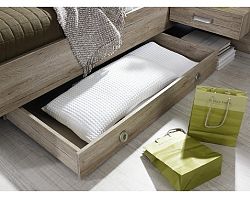 Úložná zásuvka pod postel Gandra, dub san remo